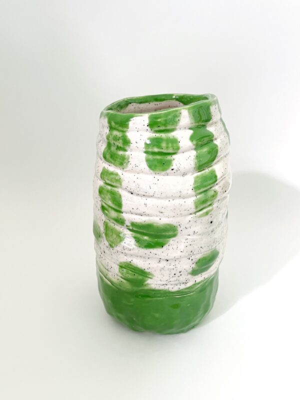 Rankų darbo keramikinė vaza